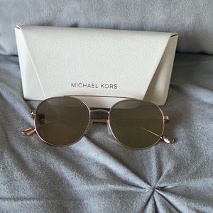 Michael Kors mirrored sunglasses